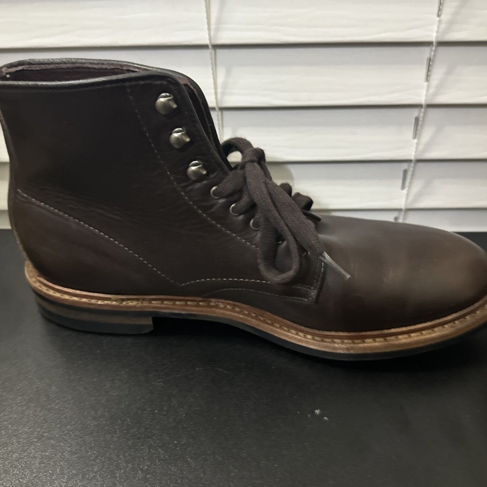Allen Edmonds Higgins Mill Chromexcel Natural Tan Size 9 - Picture 5 of 10